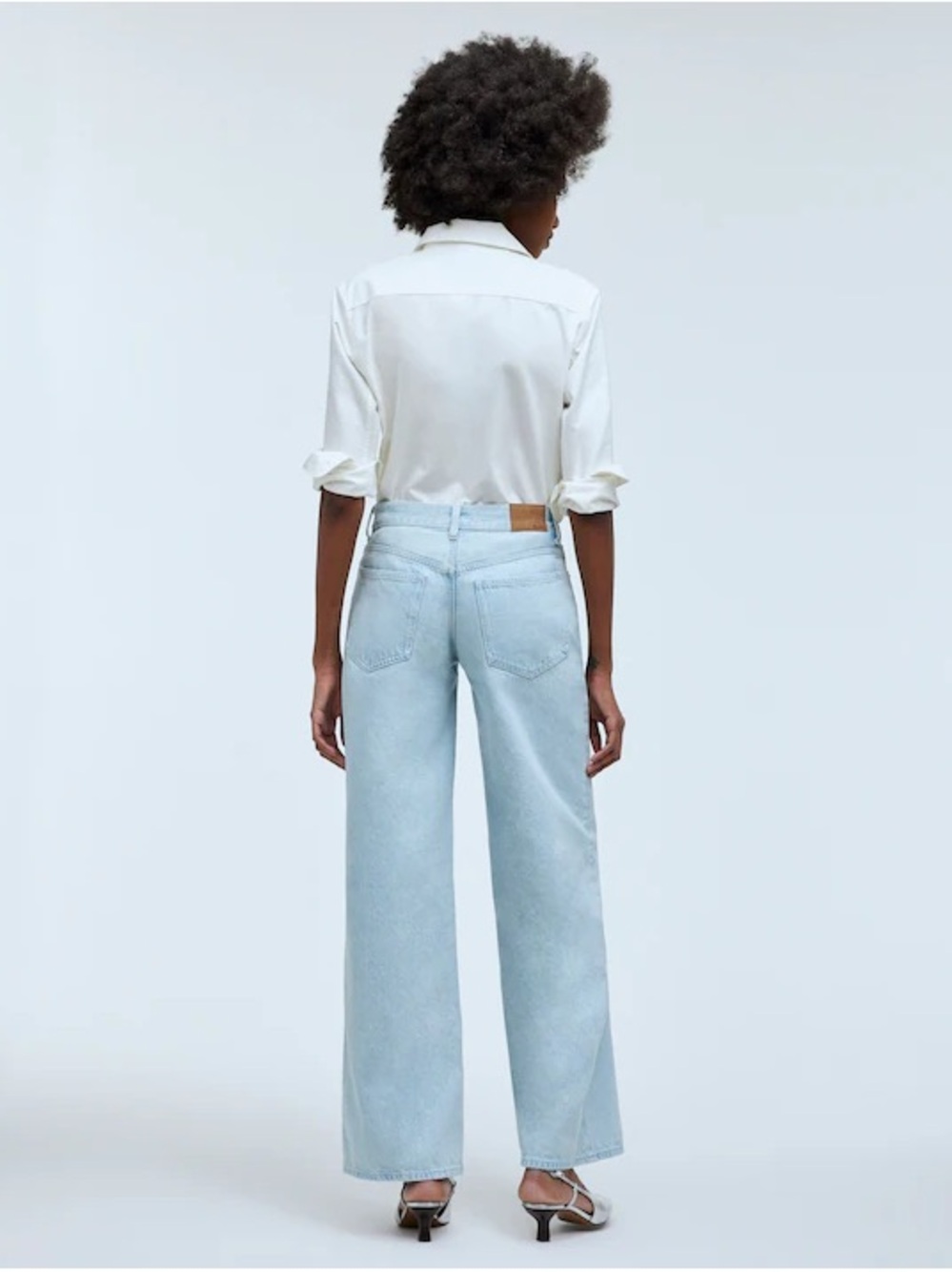 Madewell Low-Rise Superwide Leg Jeans - Picture 3 of 7